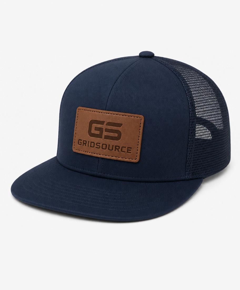 Leather Patch Trucker