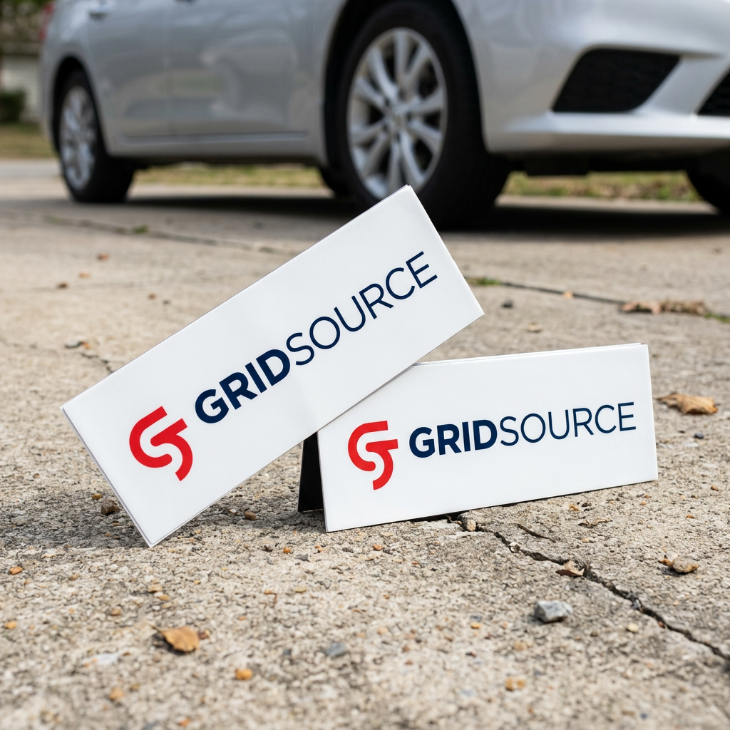GridSource Truck Magnet — Pair